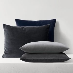 CUSTOM VINTAGE VELVET WRAPPED PILLOW COVER